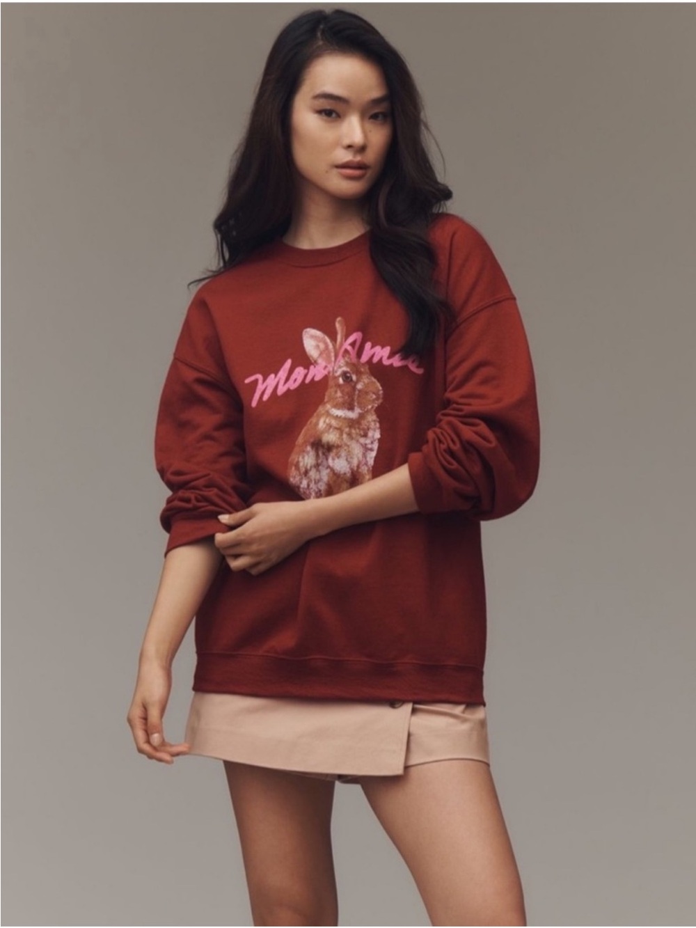 Anthropologie Graphic Pullover Sweatshirt - Size XS - BNWT